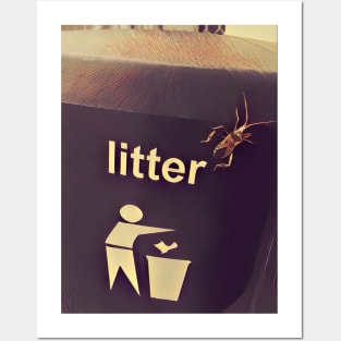 Litter Bug Posters and Art